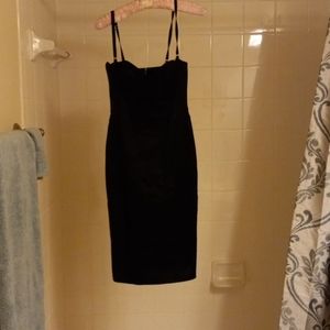 Dolce & Gabbana black bustier dress, size 42